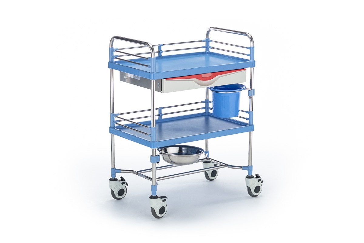 Столик-тележка инструментальный Медицинофф F-17(n)