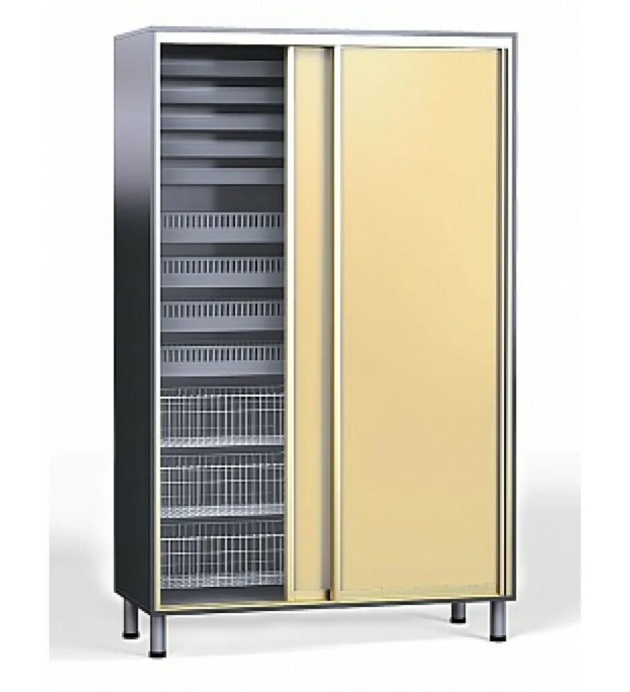 Шкаф медицинский Белва БТ-ШЛ-130 для лекарств и расходных материалов с лотками и корзинами стандарта ISO