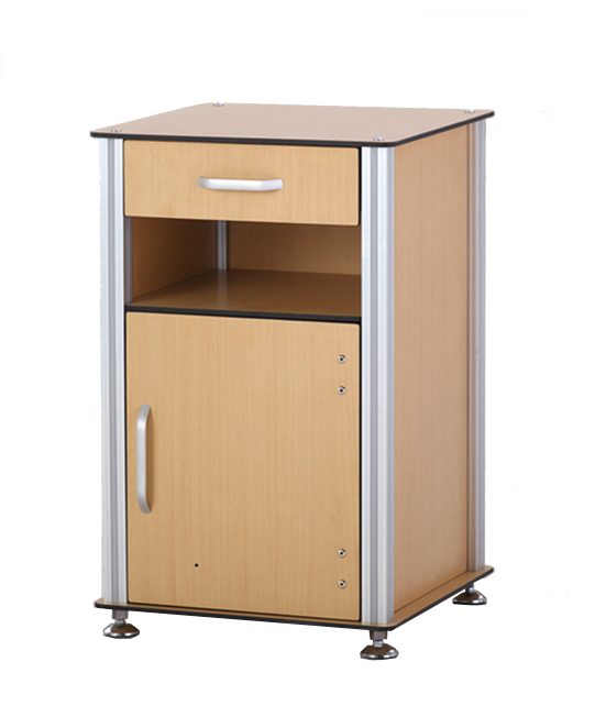 Тумбочка медицинская Альфамобили Е-25 из фенопласта