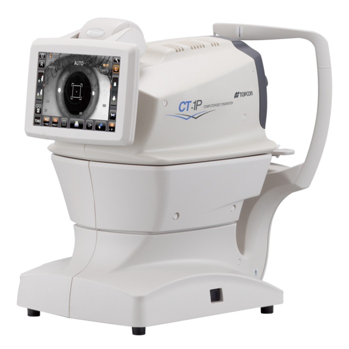 Бесконтактный тонометр CT‑1P Topcon — автоматический тонометр с пахиметрией и поворотным экраном