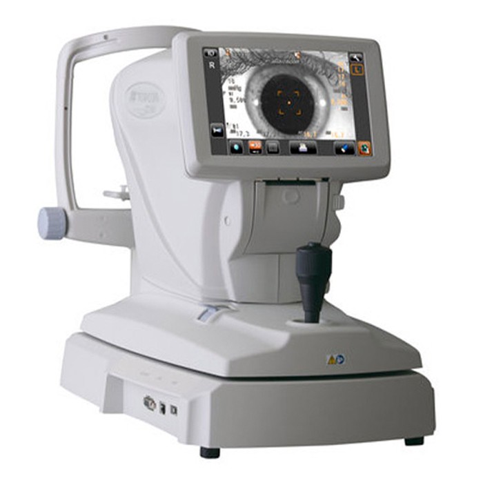 Бесконтактный тонометр CT‑800 Topcon — автоматический тонометр с мягкой струёй воздуха и режимом IOL