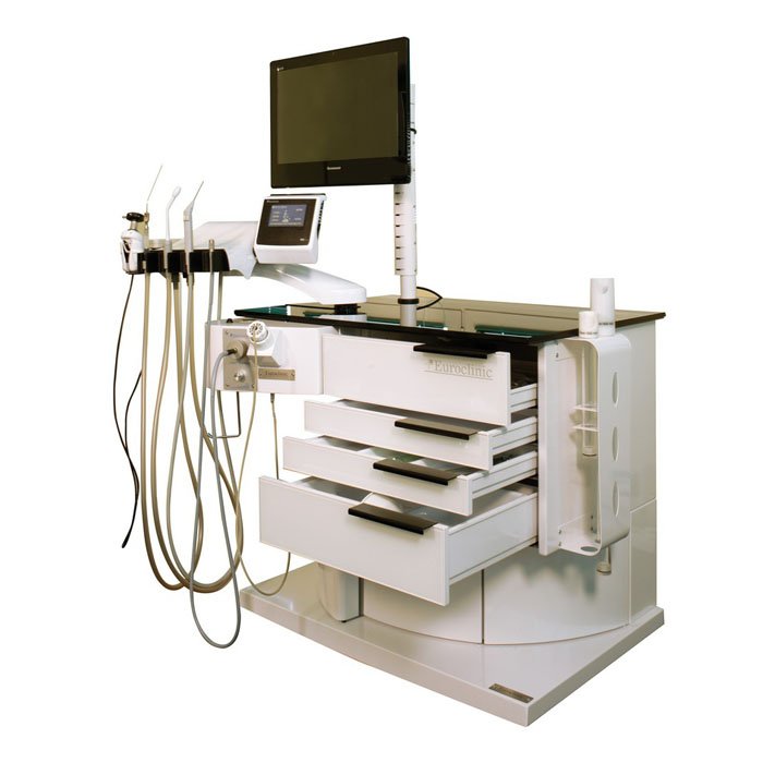ЛОР‑комбайн Euroclinic Otocompact Steel — компактная профессиональная ЛОР‑установка из Италии