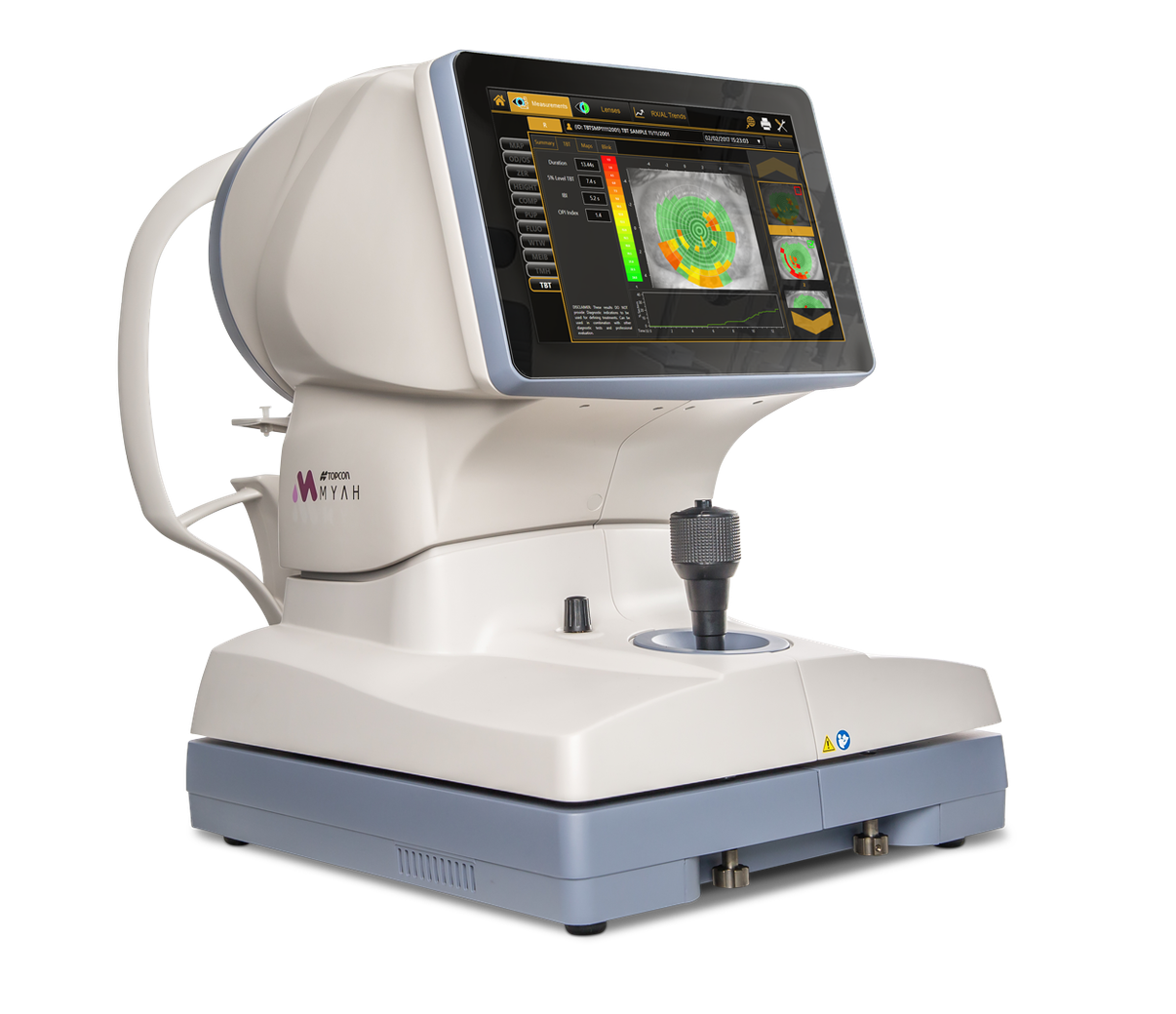 Оптический биометр‑топограф MYAH Topcon — система контроля миопии и диагностики роговицы
