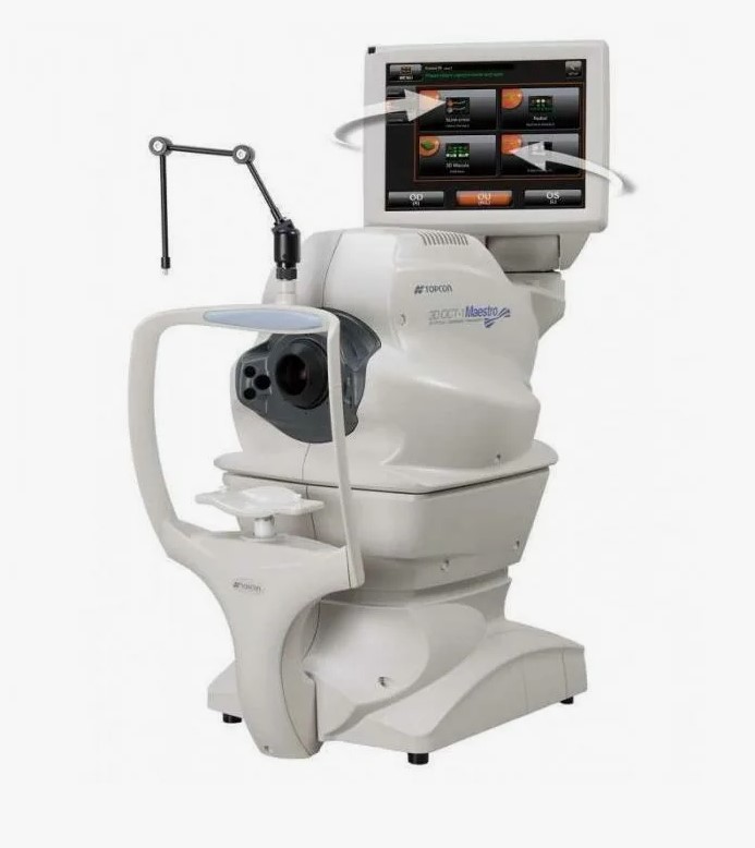Оптический когерентный томограф 3D OCT‑1 Topcon — автоматизированная ОКТ‑система с фундус‑камерой